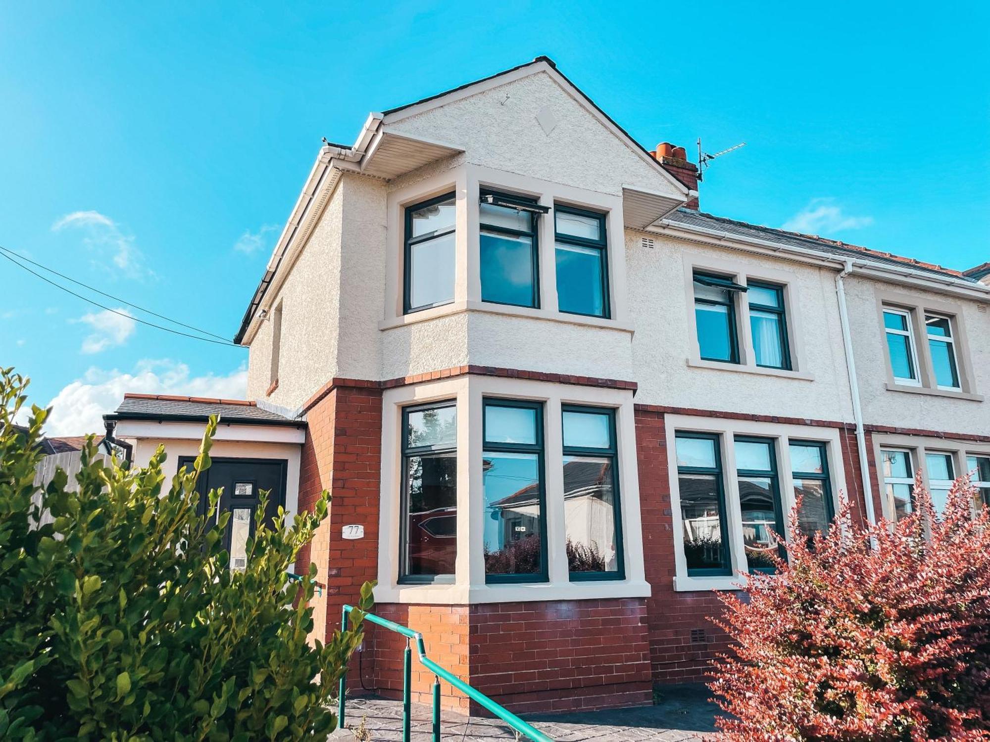 Villa Ty Fry Gardens Cardiff Esterno foto